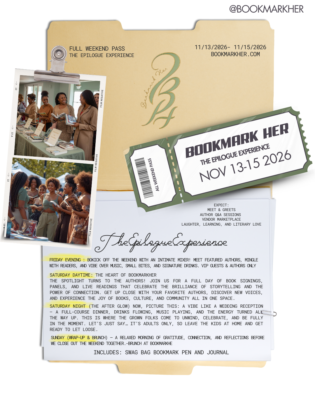 Bookmark Her 2026 Tickets