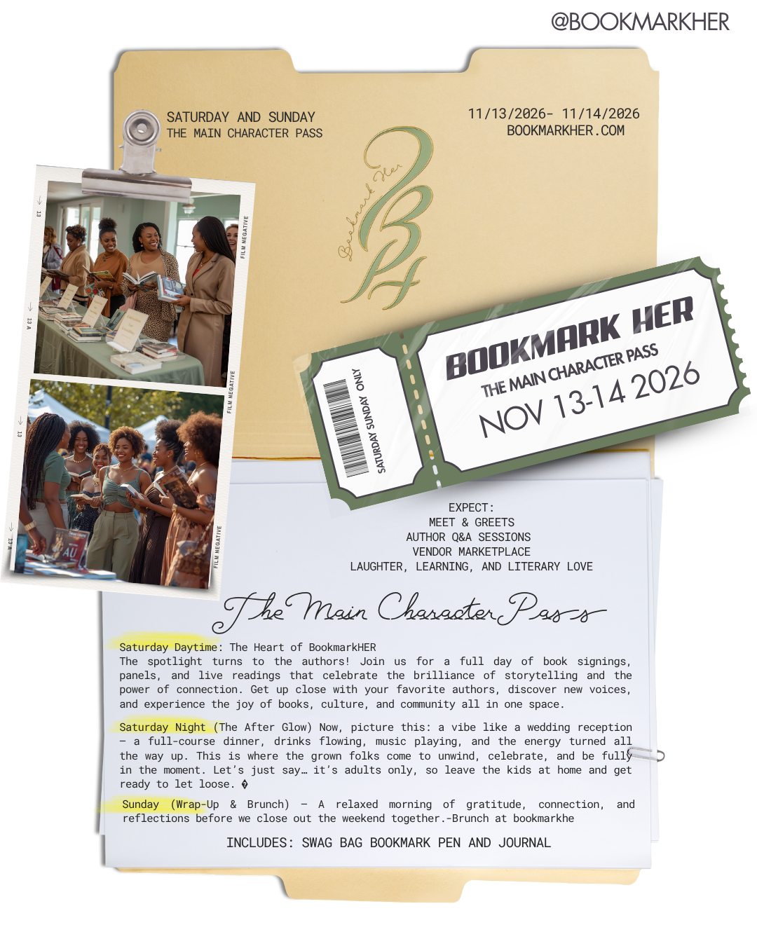 Bookmark Her 2026 Tickets