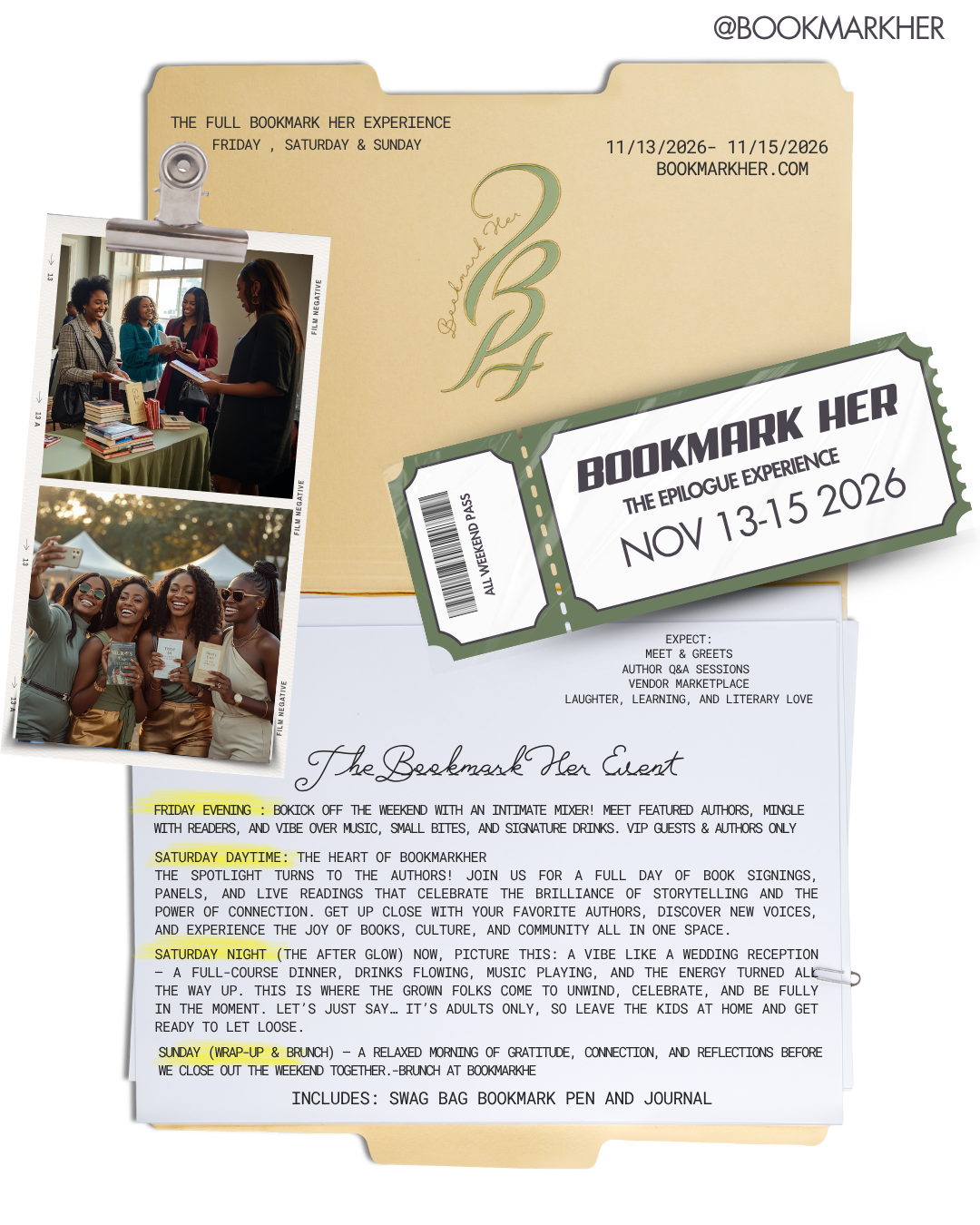 Bookmark Her 2026 Tickets